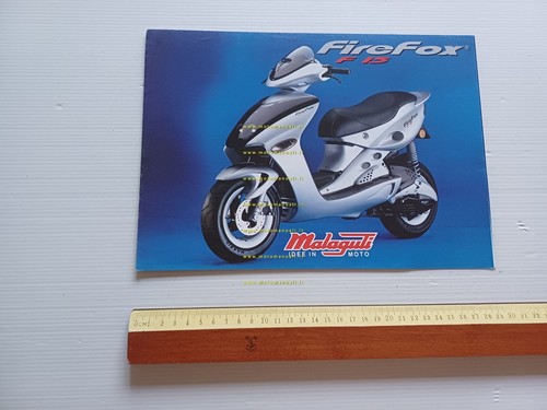 Malaguti F15 Firefox 50 depliant ITALIANO INGLESE originale