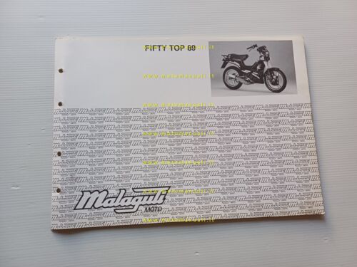 Malaguti Fifty TOP 50 1989 catalogo ricambi originale