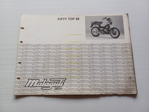 Malaguti Fifty TOP 50 1989 catalogo ricambi originale