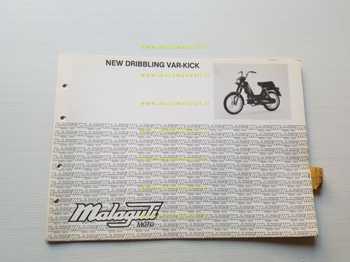 Malaguti New Dribbling 50 VAR-Kick catalogo ricambi originale