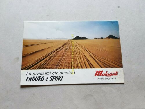 Malaguti produzione ciclomotori 1983 depliant originale brochure prospekt