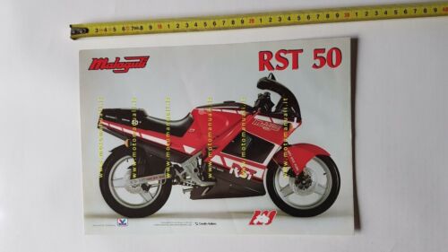 Malaguti RST 50 1987 depliant Ciclomotore originale brochure