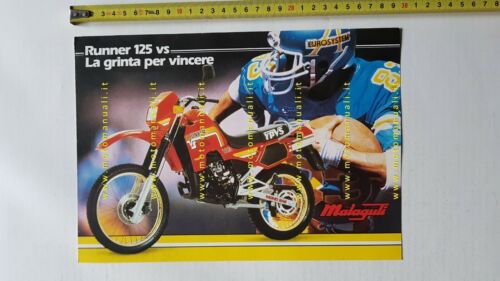 Malaguti Runner 125 VS 1986 depliant Italiano originale brochure