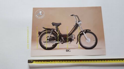 Malanca 50 BIG anni 80 depliant moto originale brochure prospekt …