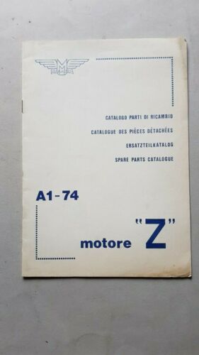 Malanca Motore Z 50 1974 Catalogo Ricambi Originale Engine Spare …