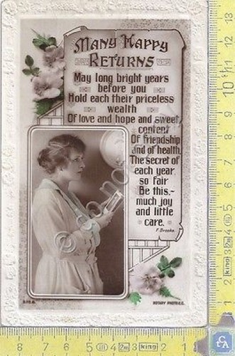 Many Happy Returns - Cartolina - Postcard - Primi '900 …