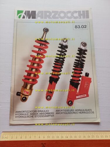 Marzocchi Ammortizzatori catalogo applicazioni moto 1983 Ducati Morini Laverda