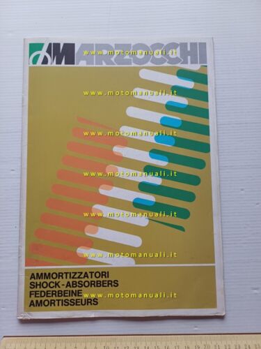 Marzocchi catalogo ricambi Ammortizzatori moto anni 70 Ducati Morini Laverda