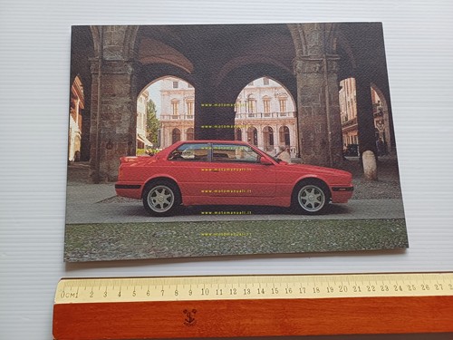MASERATI 2.24v 1989 invito alla prova depliant italiano originale