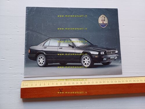 Maserati 4.24V - Spyder - Ghibli - Shamal 1993 depliant …