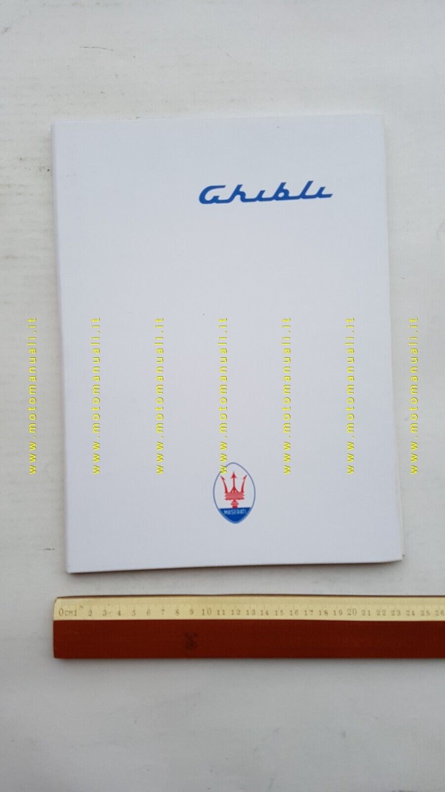 MASERATI Ghibli 2.8 1994 Cartella Stampa salone Ginevra originale Press …