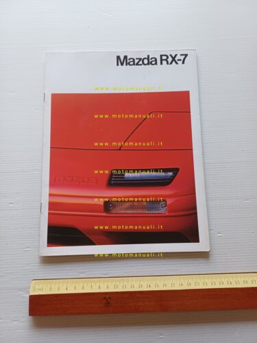 Mazda RX-7 Wankel 1990 depliant originale italiano