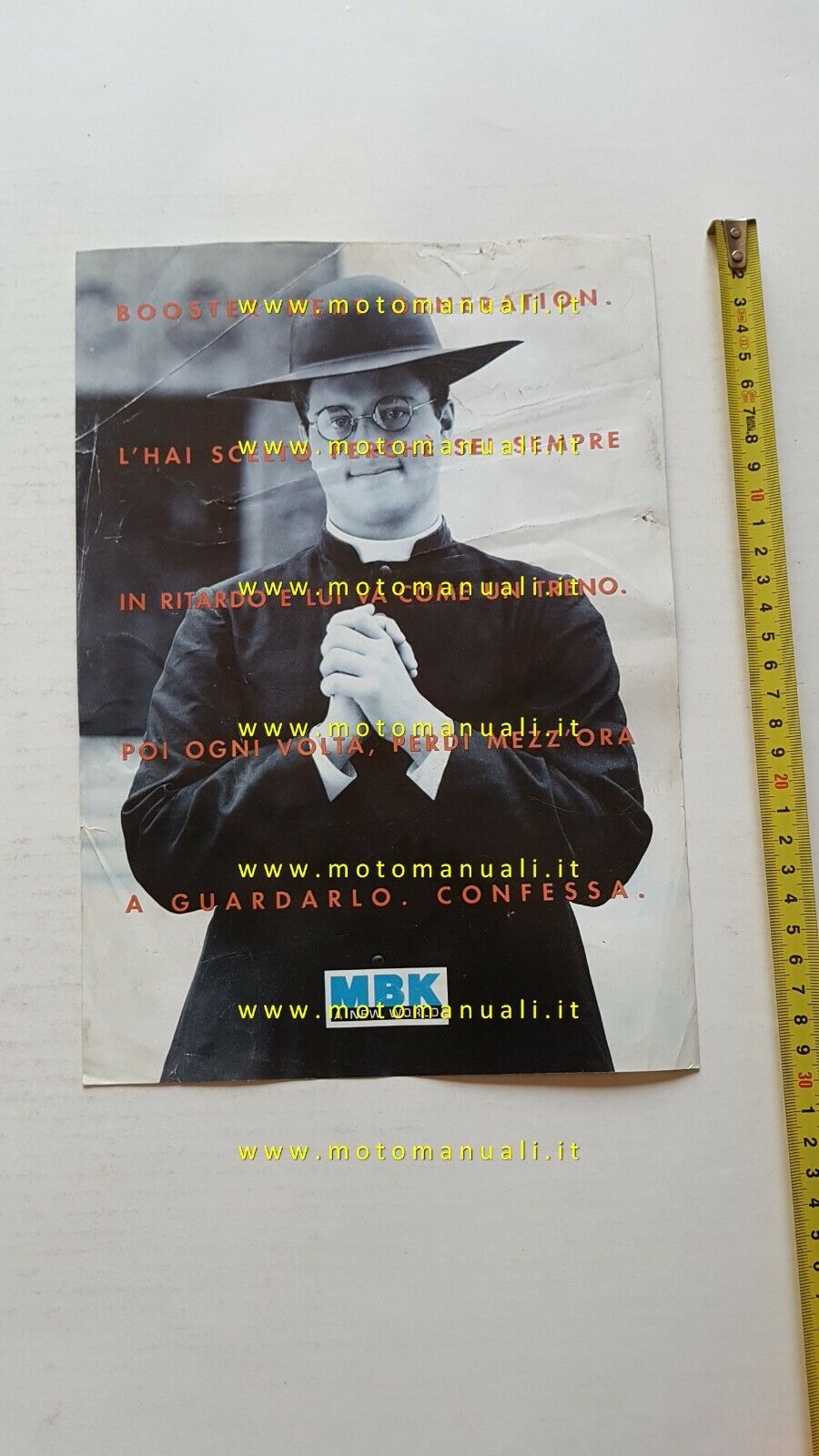 MBK Booster 50 Next Generation 1996 depliant originale scooter italiano …