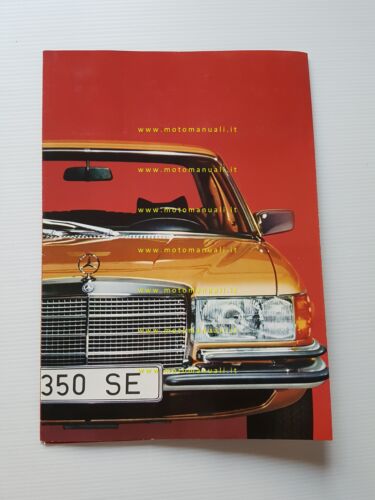 Mercedes Benz 280 S - 280 SE - 350 SE …