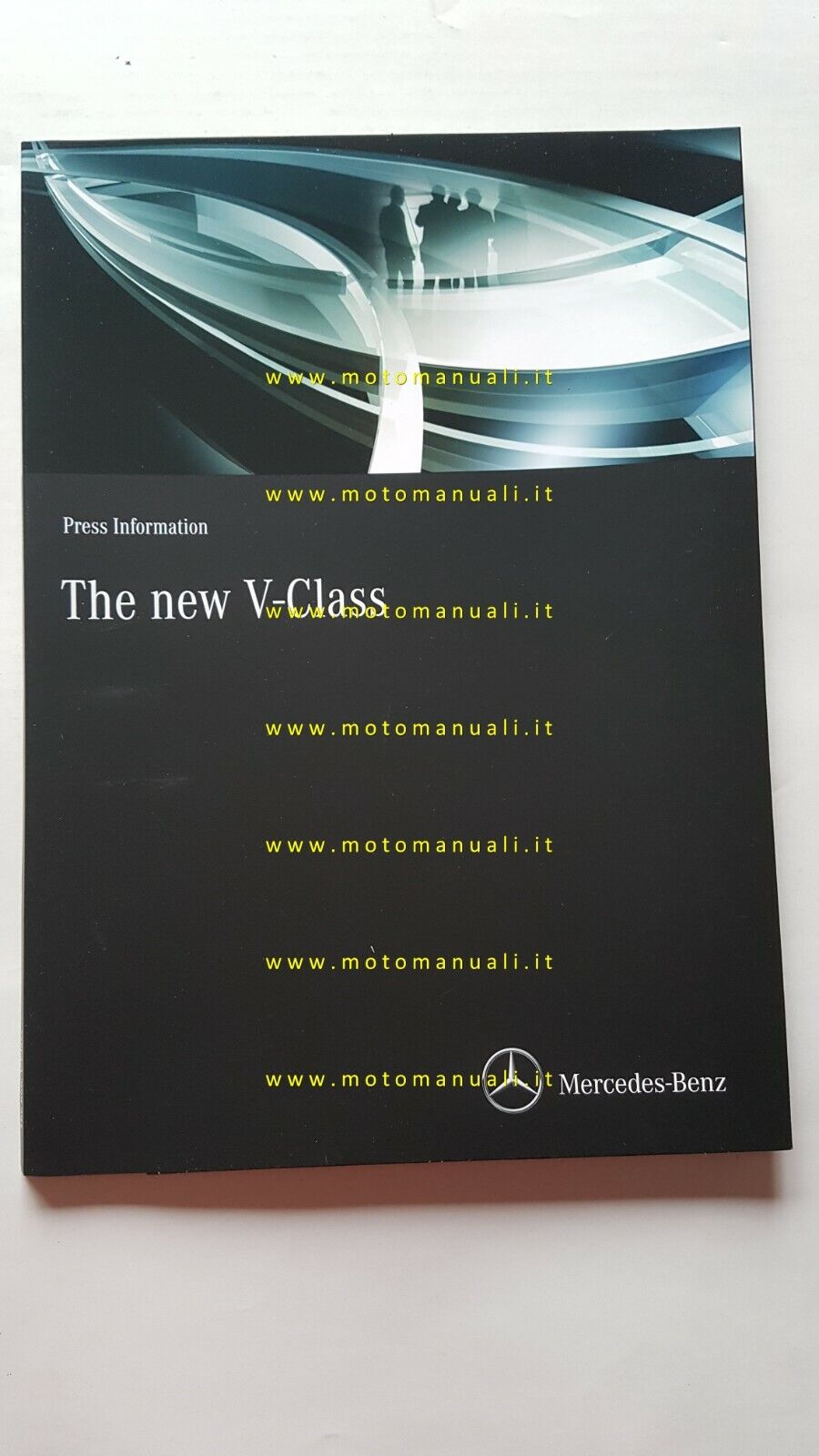 Mercedes Benz Classe V 2013 CARTELLA STAMPA presentazione originale NO …