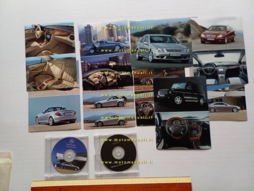 Mercedes-Benz lotto 9 foto + 2 CD da cartella stampa …