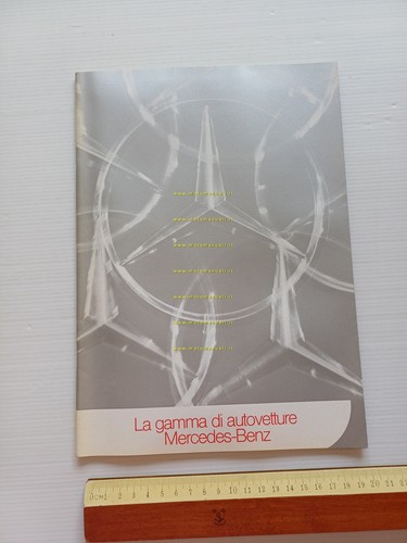 Mercedes Benz modelli 200-220-250-280-350-600 1972 depliant italiano originale