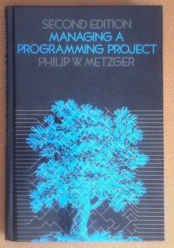 Metzger - Managing a Programming Project - Prentice Hall 1981 …