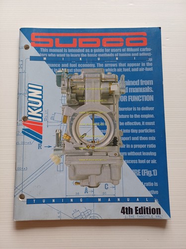 Mikuni carburatori anni 90 manuale SUDCO per uso e regolazioni …
