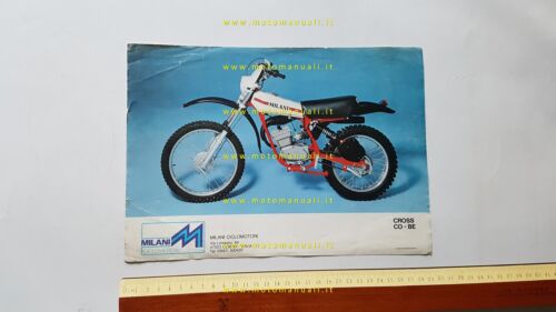 Milani 50 Cross CO-BE depliant originale ITALIANO