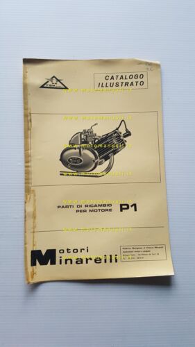 Minarelli motore 48 P1 1965-66 catalogo ricambi originale spare parts …