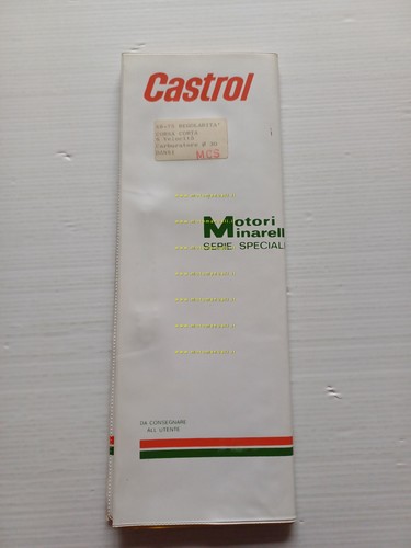 Minarelli Motore K6 75 Regolarità 6V MCS Corsa Corta 1982 …