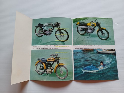 Mival 50 Super Sport Cross Country Gran Turismo 1967 depliant …