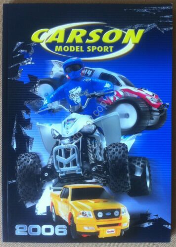 Modellismo dinamico - Catalogo Carson Model Sport 2006 - tedesco