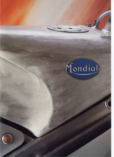 Mondial 1996 produzione moto depliant originale motorcycle brochure
