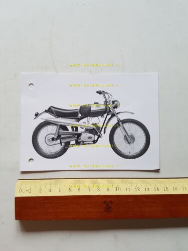 Mondial 50 Cross Radial 1971 foto cartella stampa originale