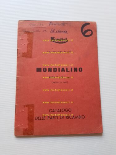 Mondial 50 Mondialino Tipo S - V 2V catalogo ricambi …