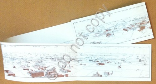 Montecatini Edison SPA - Biglietto auguri Natale - vista di …