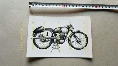 Montesa 125 GP 1951 foto cartella stampa originale no depliant …