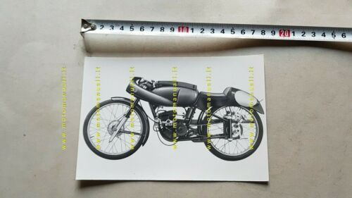 Montesa 125 GP 1953 foto cartella stampa originale no depliant …