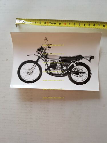 Montesa 250 King Scorpion Automix 1973 foto cartella stampa originale