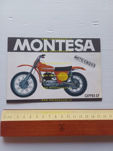 Montesa Cappra GP 250 - 360 1968 depliant originale