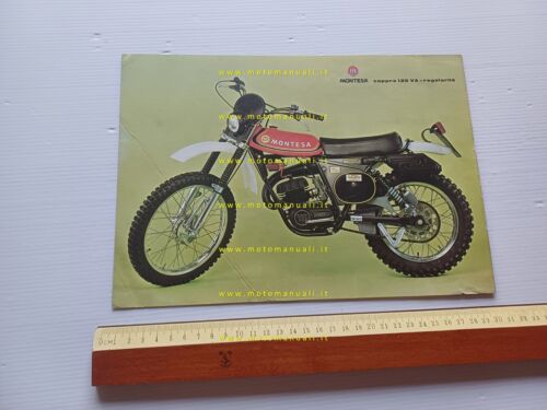 Montesa Cappra VA 125 Regolarità 1975 depliant originale