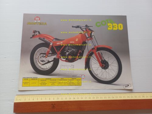 Montesa Cota 330 - Cota 50 trial 1985 depliant italiano …