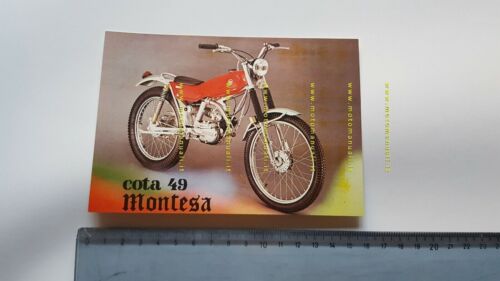 Montesa Cota 49 1975 depliant SPAGNOLO originale brochure
