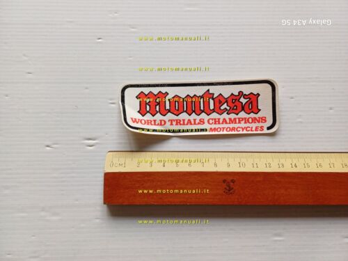 Montesa toppa patch originale anni 70