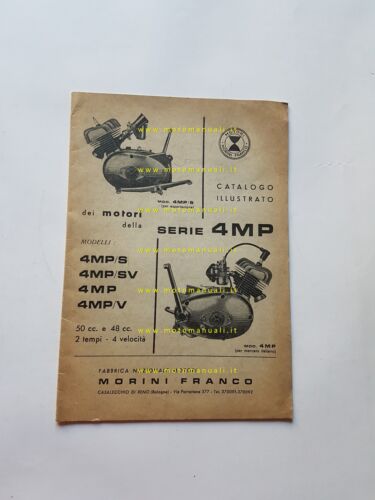 Morini Franco catalogo ricambi MOTORE serie 4MP originale engine parts …