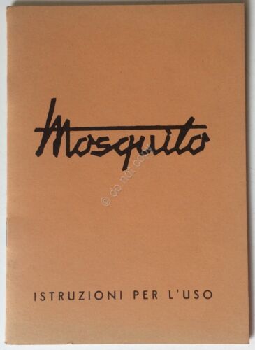 Moto Garelli - Mosquito - Istruzioni per l'uso - Anastatica