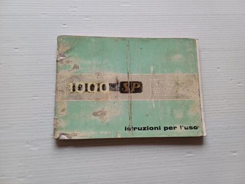 Moto Guzzi 1000 SP 1979 manuale uso manutenzione libretto istruzioni …