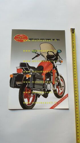 MOTO GUZZI 125 Custom 1988 depliant originale italiano brochure