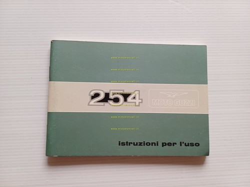 Moto Guzzi 254 1977 manuale uso manutenzione libretto istruzioni originale