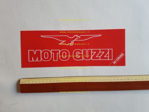 Moto Guzzi 50 Cross depliant originale ciclomotore brochure