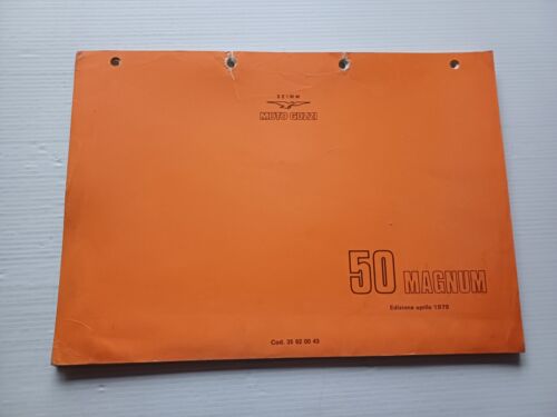 Moto Guzzi 50 Magnum 1979 catalogo ricambi ORIGINALE spare parts …