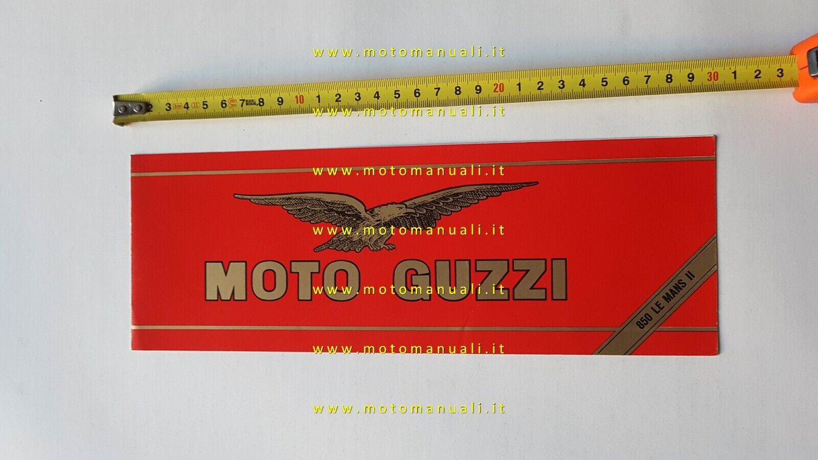 MOTO GUZZI 850 Le Mans II 1980 depliant originale ITALIANO …