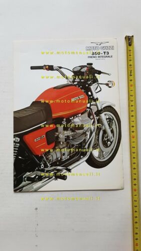 MOTO GUZZI 850 T3 depliant originale motorcycle brochure