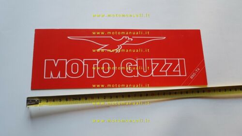 MOTO GUZZI 850 T4 depliant originale italiano brochure